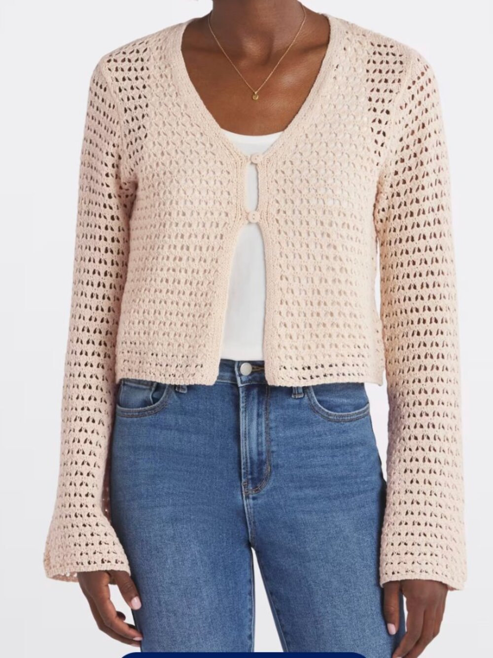 Lanora Long Sleeve Crochet Cardigan